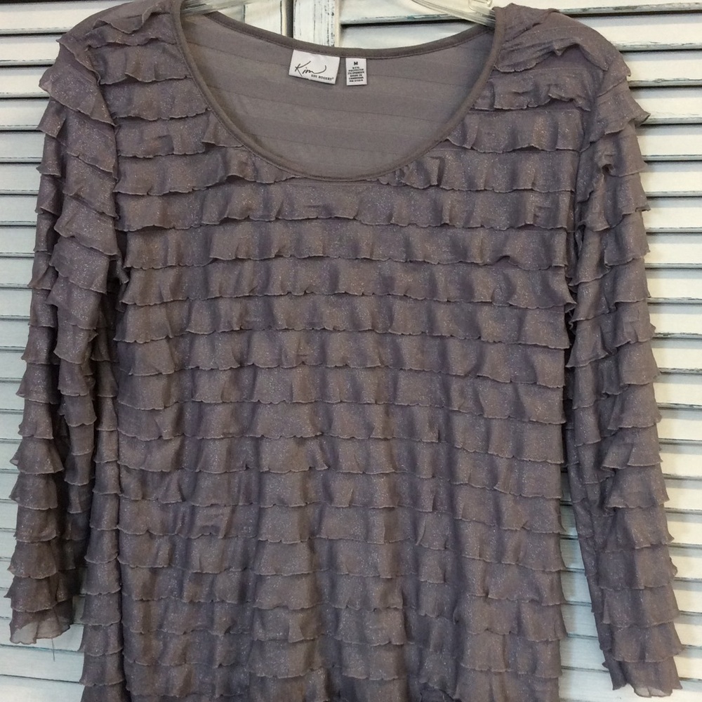 Kim Rogers Sparkly Top